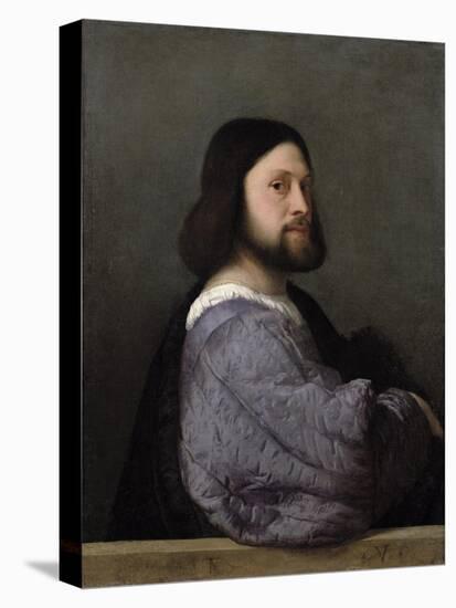 Portrait of a Man, circa 1512-Titian (Tiziano Vecelli)-Stretched Canvas