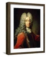 Portrait of a Man, Early 18th Century-Robert Tournieres-Framed Giclee Print