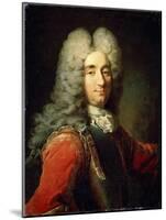 Portrait of a Man, Early 18th Century-Robert Tournieres-Mounted Giclee Print