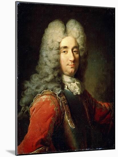 Portrait of a Man, Early 18th Century-Robert Tournieres-Mounted Giclee Print