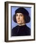 Portrait of a Man, Early16th C-Andrea Previtali-Framed Giclee Print