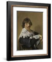 Portrait of a Man, Frans Hals-Frans Hals-Framed Art Print