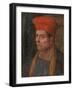 Portrait of a Man (Fresco)-Bernardino di Betto Pinturicchio-Framed Giclee Print