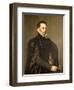 Portrait of a Man from the Retinue of Cardinal Granvelle-Antonis Mor-Framed Giclee Print