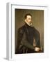 Portrait of a Man from the Retinue of Cardinal Granvelle-Antonis Mor-Framed Giclee Print