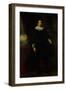 Portrait of a Man from the Van Der Borght Family, Perhaps Francois Van Der Borght-Anthony Van Dyck-Framed Art Print