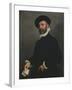 Portrait of a Man Holding a Letter, C.1570-75-Giovanni Battista Moroni-Framed Giclee Print