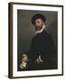 Portrait of a Man Holding a Letter, C.1570-75-Giovanni Battista Moroni-Framed Giclee Print