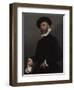 Portrait of a Man Holding a Letter (L'Avvocat), C. 1570-Giovan Battista Moroni-Framed Giclee Print