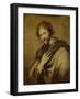 Portrait of a Man, Identified as Peter Paul Rubens, Painter and Diplomat-Anthony Van Dyck-Framed Art Print
