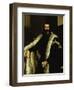 Portrait of a Man in a Fur Coat, c.1566-Paolo Veronese-Framed Giclee Print