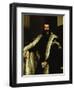 Portrait of a Man in a Fur Coat, c.1566-Paolo Veronese-Framed Giclee Print