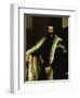 Portrait of a Man in a Fur Coat, c.1566-Paolo Veronese-Framed Giclee Print