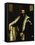 Portrait of a Man in a Fur Coat, c.1566-Paolo Veronese-Framed Stretched Canvas