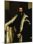 Portrait of a Man in a Fur Coat, c.1566-Paolo Veronese-Mounted Giclee Print