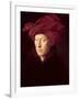 Portrait of a Man in a Turban-Jan van Eyck-Framed Giclee Print