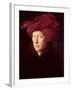 Portrait of a Man in a Turban-Jan van Eyck-Framed Giclee Print