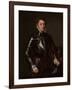 Portrait of a Man in Armour, 1558 (Oil on Canvas)-Anthonis van Dashorst (c 1519-1576/77) (circl-Framed Giclee Print