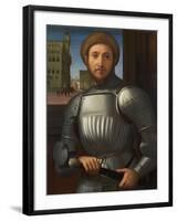 Portrait of a Man in Armour, C. 1510-Francesco Granacci-Framed Giclee Print