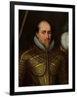 Portrait of a Man in Armour (Oil on Canvas)-Michiel Jansz van Miereveld-Framed Giclee Print