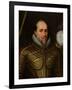 Portrait of a Man in Armour (Oil on Canvas)-Michiel Jansz van Miereveld-Framed Giclee Print