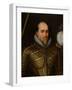 Portrait of a Man in Armour (Oil on Canvas)-Michiel Jansz van Miereveld-Framed Giclee Print