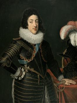 Portrait of a Man in Armour (Possibly Louis Xiii, King of France