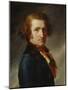 Portrait of a Man in Blue Clothes-Anne-Louis Girodet de Roussy-Trioson-Mounted Giclee Print