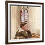 Portrait of a Man in Church, 1900-Giovanni Boldini-Framed Giclee Print