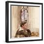 Portrait of a Man in Church, 1900-Giovanni Boldini-Framed Giclee Print