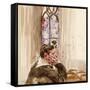 Portrait of a Man in Church, 1900-Giovanni Boldini-Framed Stretched Canvas