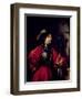 Portrait of a Man in Military Costume, 1650-Rembrandt van Rijn-Framed Premium Giclee Print