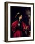 Portrait of a Man in Military Costume, 1650-Rembrandt van Rijn-Framed Giclee Print