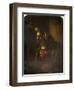 Portrait of a Man in Plumed Hat-William Daniels-Framed Giclee Print