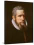 Portrait of a Man, known as Portrait of Pierre Charron (Oil on Canvas)-Frans II Pourbus-Stretched Canvas
