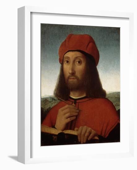 Portrait of a Man, Late 15th or Early 16th Century-Antonio De Saliba-Framed Giclee Print