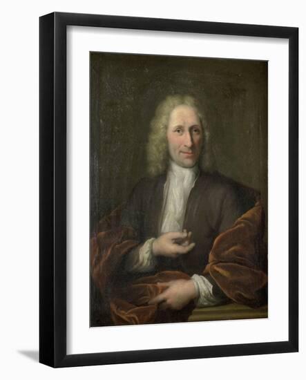 Portrait of a Man, Manner of Arnold Boonen.-Arnold Boonen-Framed Art Print