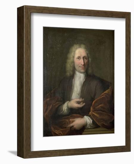 Portrait of a Man, Manner of Arnold Boonen.-Arnold Boonen-Framed Art Print