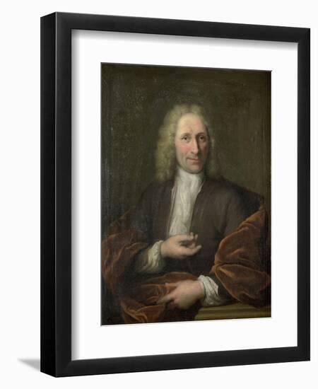 Portrait of a Man, Manner of Arnold Boonen.-Arnold Boonen-Framed Art Print