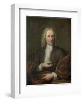 Portrait of a Man, Manner of Arnold Boonen.-Arnold Boonen-Framed Art Print