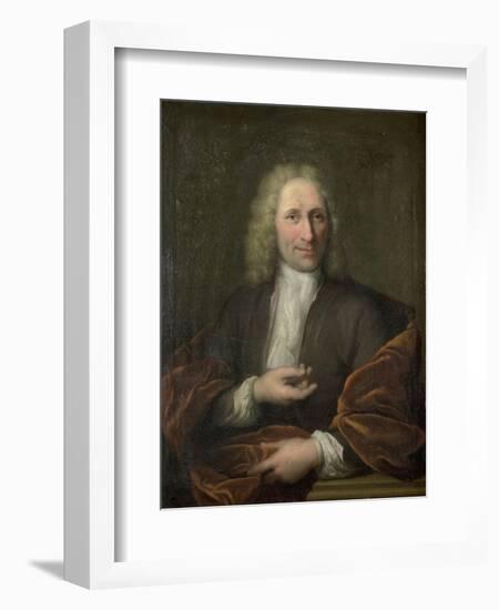 Portrait of a Man, Manner of Arnold Boonen.-Arnold Boonen-Framed Art Print