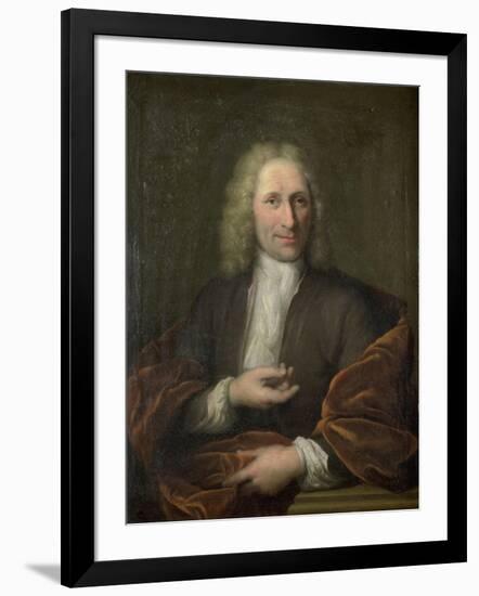 Portrait of a Man, Manner of Arnold Boonen.-Arnold Boonen-Framed Art Print