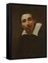 Portrait of a Man (Oil on Canvas)-Simon Vouet-Framed Stretched Canvas