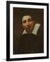 Portrait of a Man (Oil on Canvas)-Simon Vouet-Framed Giclee Print