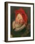 Portrait of a Man (Oil on Canvas)-Frans Hals-Framed Giclee Print