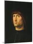 Portrait of a Man, or the Condottiere, 1475-Antonello da Messina-Mounted Giclee Print