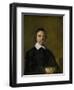 Portrait of a Man, Possibly a Preacher, Frans Hals.-Frans Hals-Framed Art Print