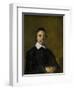 Portrait of a Man, Possibly a Preacher, Frans Hals.-Frans Hals-Framed Art Print