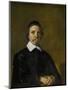 Portrait of a Man, Possibly a Preacher, Frans Hals.-Frans Hals-Mounted Art Print