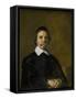 Portrait of a Man, Possibly a Preacher, Frans Hals.-Frans Hals-Framed Stretched Canvas
